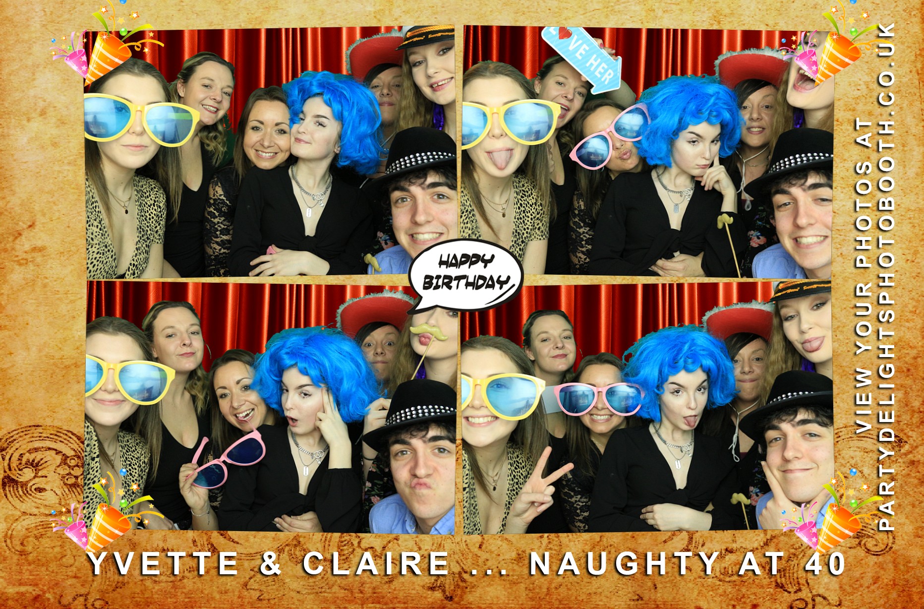 Yvette and Claire’s 40th birthday! - Prints | View more photos from the event at gallery.partydelightsphotobooth.co.uk/u/PartyDelightsPhotoBooth/Yvette-and-Claire’s-40th-birthday-Prints